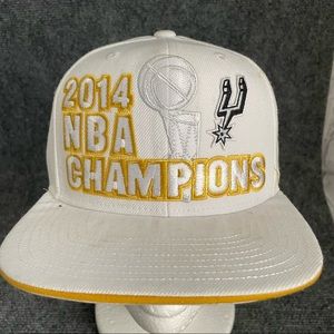 Vintage Adidas NBA Spurs San Antonio Championship Hat
